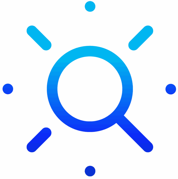 Icône représentant la thématique Évaluation de la recherche
