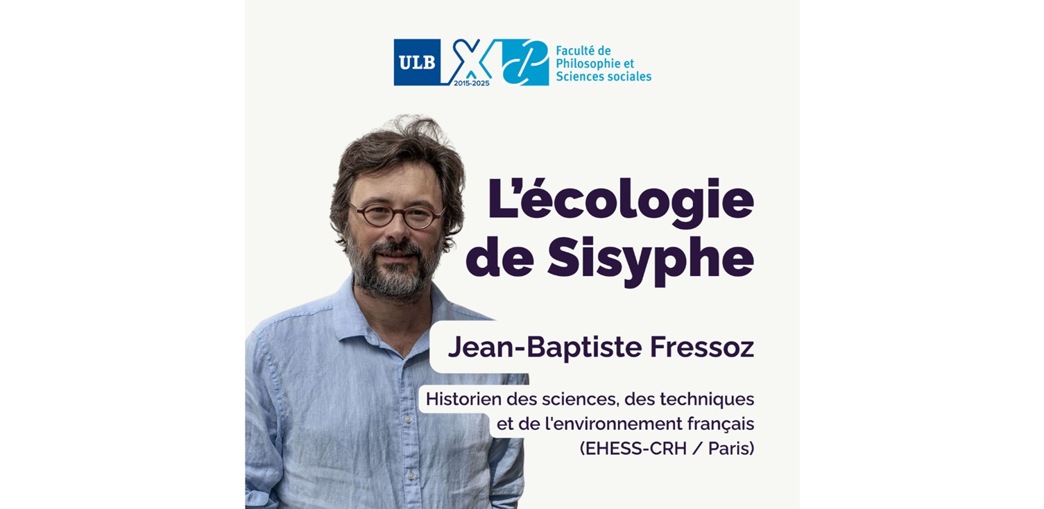 Photo illustrant l’événement suivant: Grande Conférence "L'écologie de Sisyphe"