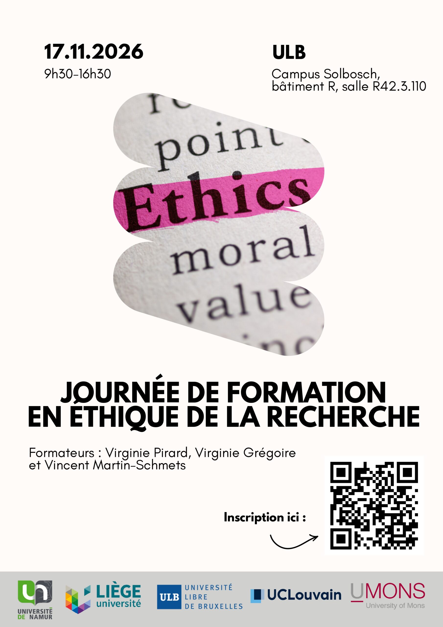 Photo illustrant l’événement suivant: Journée de formation en éthique de la recherche